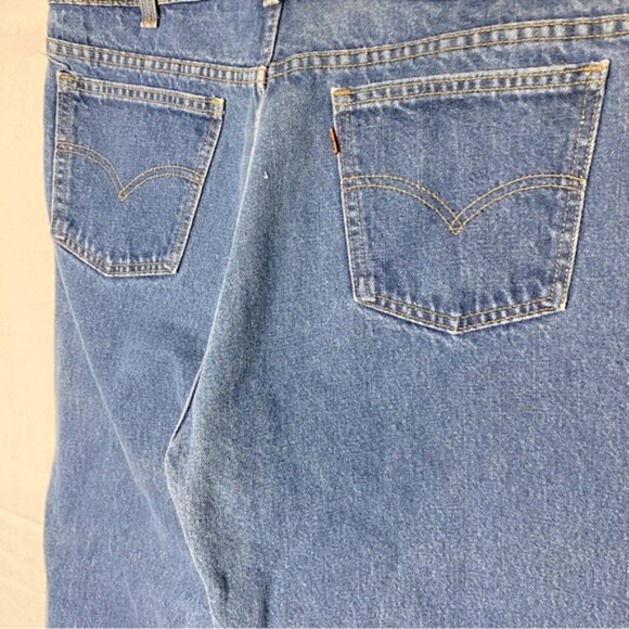 Vintage Levi’s Orange Tab 619 Med Wash Straight Leg Jeans 40 - Picture 10 of 16